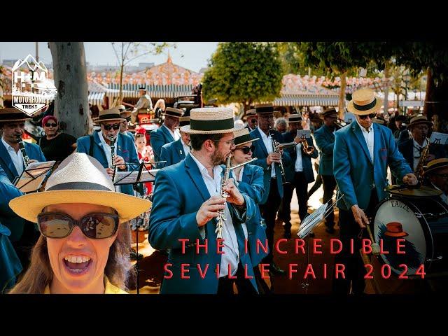 Feria de Abril 2024 in 4K - Seville Fair the most visited festival in Spain