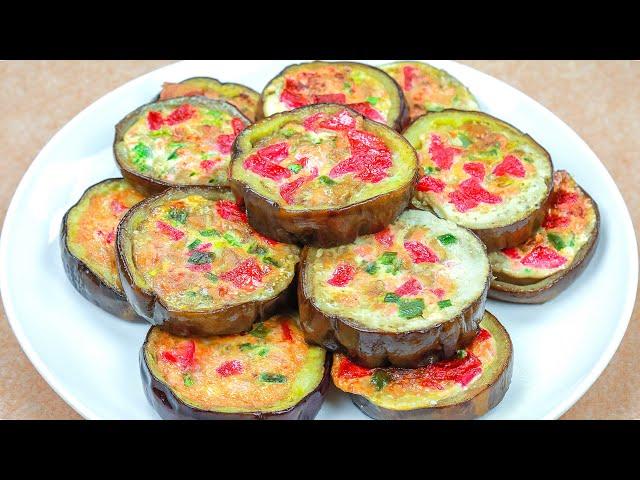 Eggplant Recipe | How to Fry the Stuff Circle Eggplant | V Taste