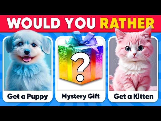 Would You Rather...? MYSTERY Gift Edition  Daily Quiz