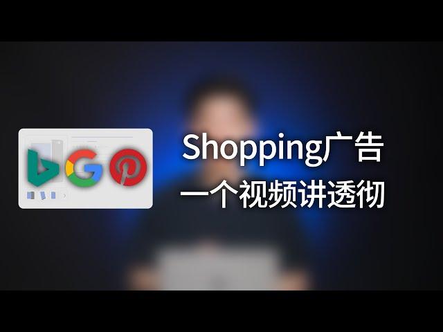 一个视频讲透彻 整个跨境电商独立站各种shopping广告