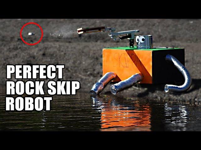 Rock Skip Robot- The Science of Perfect Rock Skipping