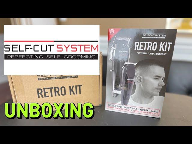 Unboxing the Self-Cut System Retro Kit- Clipper/trimmer set