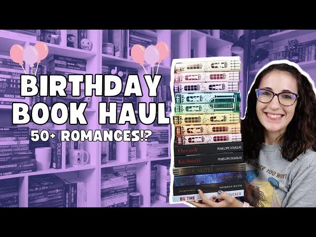 My Big Birthday Book Haul | Special Editions, Gifts, and Mystic Box Book Haul