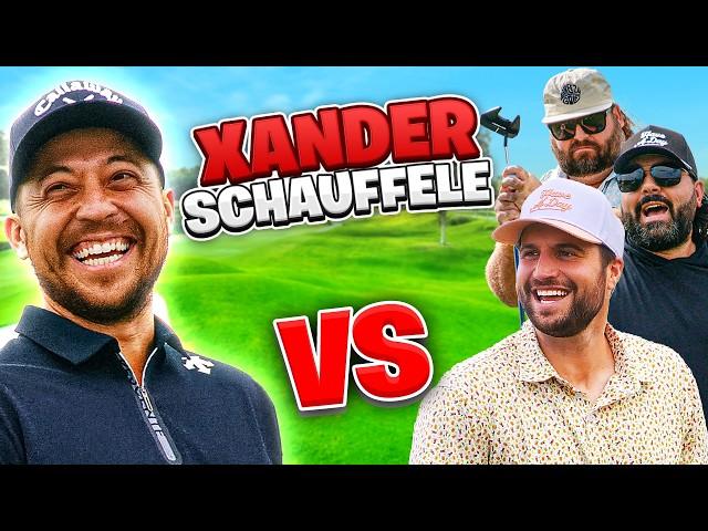 We Took On Xander Schauffele In An 18 Hole Match!