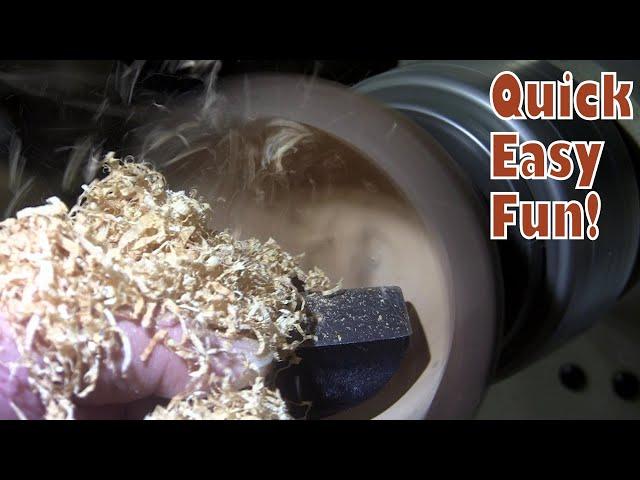 EASY Wood Lathe MONEYMAKER or GIFT! - Wood Turning