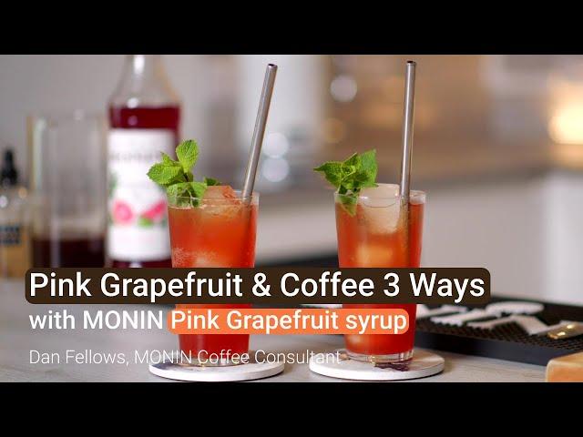 3 Pink Grapefruit & Coffee Cocktails with Dan Fellows