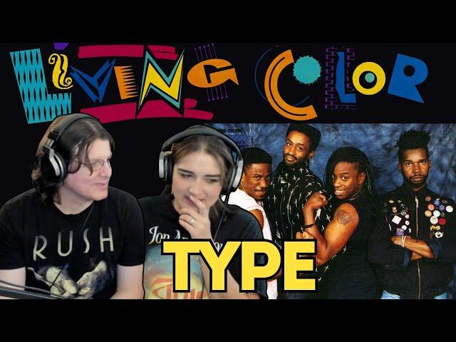 THIS MUSIC VIDEO IS STRONG! | LIVING COLOUR - Type | FIRST TIME COUPLE REACTION