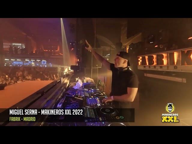 Miguel Serna en Makineros XXL 2022 - Fabrik Madrid