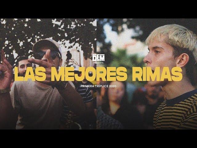 LAS MEJORES RIMAS - DEM Triplice 2020