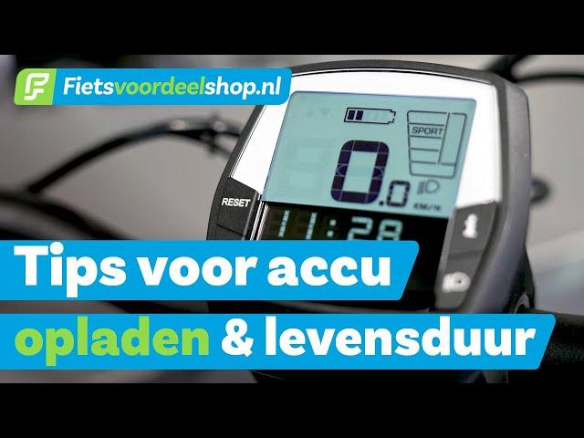 Wanneer laad ik de accu van mijn e-bike op? – Fietsvoordeelshop.nl Vertelt