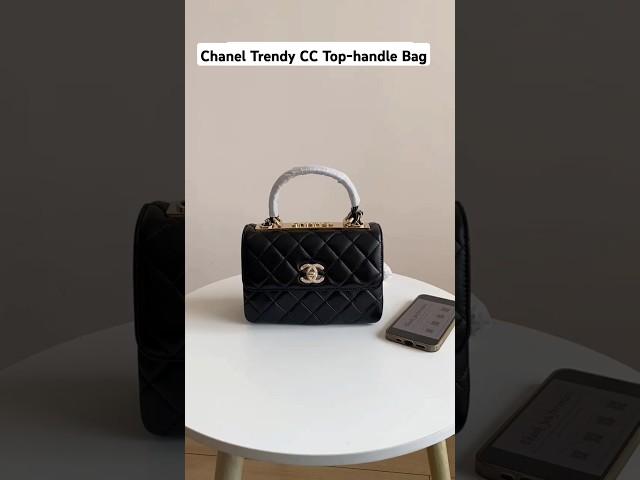 Chanel Trendy CC Top-handle Bag #bag #fashion #handbags #luxurybag #chanel #trendycc