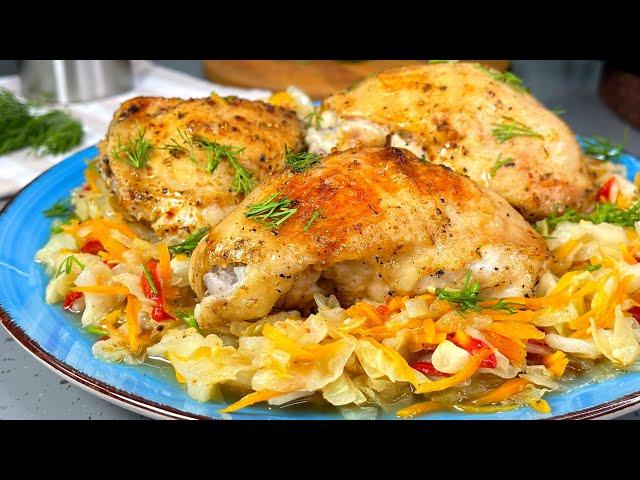 "Все сложила и забыла" - рецепт ужина,который всегда выручает! ВКУСНО и ПРОСТО! Курочка "в огороде"