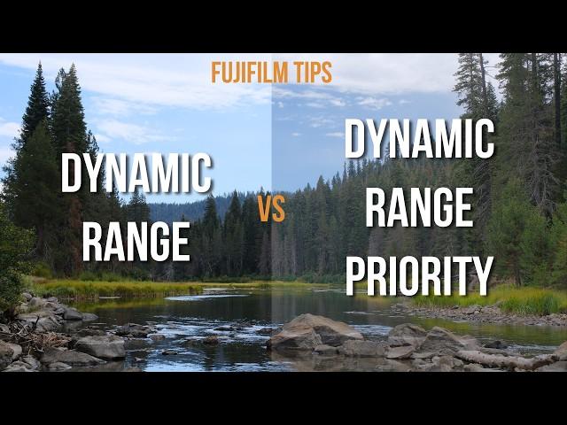 Fujifilm's Dynamic Range vs Dynamic Range Priority