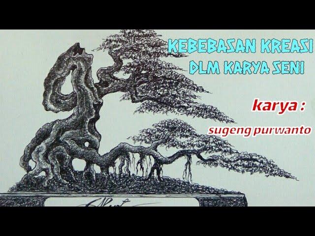 inspirasi sketsa bonsai 2022