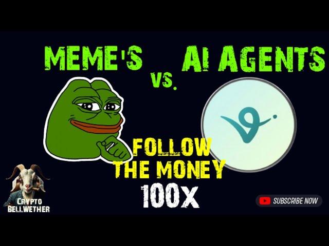 Best 100X Altcoins to buy 2025 - Compare PEPE, FLOKI, BRETT to VIRTUALS, Ai16z, AIXBT etc #aiagents