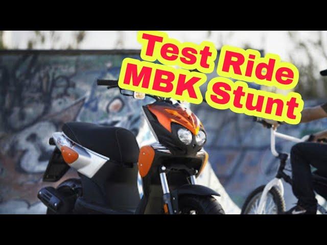 Test Ride : MBK Stunt