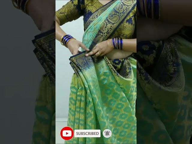 saree draping tips & tricks | how to drape saree step by step