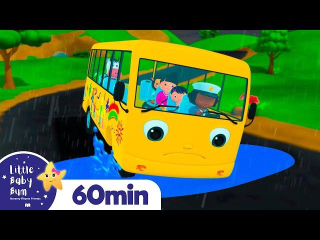 Wheels On The Bus, Rain Rain Go Away! +More Nursery Rhymes and Kids Songs | Little Baby Bum