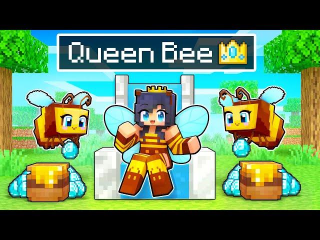 Playing As The QUEEN BEE In Minecraft!