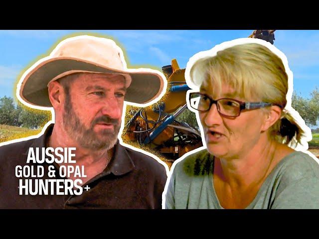 Mark's Wife SHUTS DOWN Request For A $35,000 Tunnelling Machine! | Outback Opal Hunters