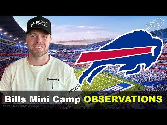 Full Observations from Buffalo Bills Minicamp 2024