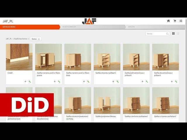 709. JAF Furniture Configurator - On-Line application