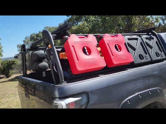 Leitner Designs Active Cargo System (ACS) Truck Bed Rack for 2007-2021 Toyota Tundra