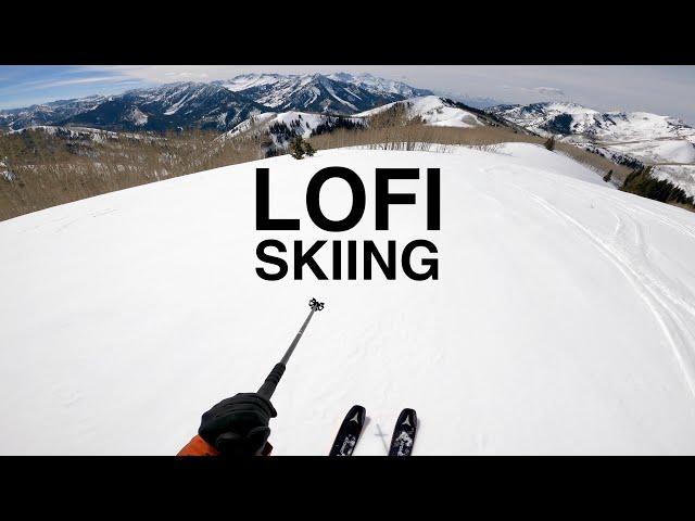 Ski Music Relaxing POV Backcountry Powder Skiing | 30 Minutes in Utah – Lofi Skiing Vol. 2