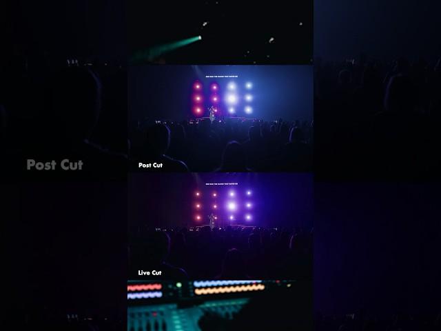 Live Cut vs Post Cut from SWN tour!