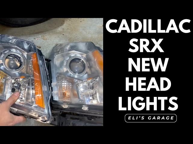 2010-2015 Cadillac SRX DETAILED Headlight Installation