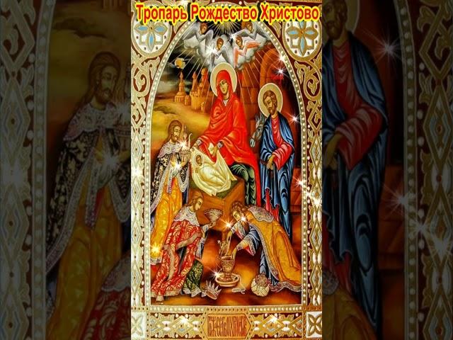 Рождество Христово тропарь Главный гимн Рождества