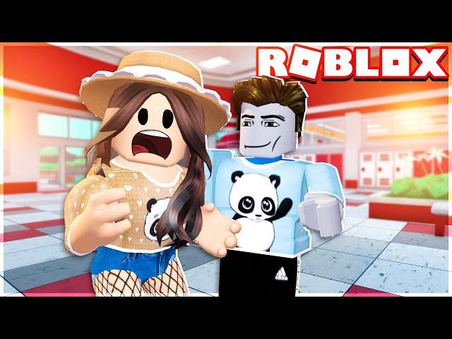 MIN KÆRESTE VISER MIG RUNDT PÅ MIN NYE SKOLE! | Roblox: Robloxian High School dansk