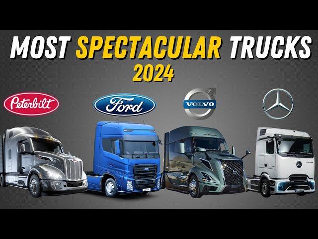 The 8 Most Spectacular Heavy-Duty Trucks of 2024