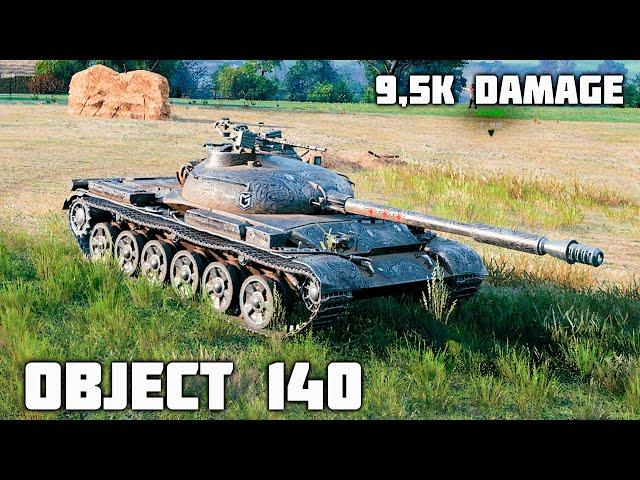 Object 140 WoT – 6Kills, 9,5K Damage