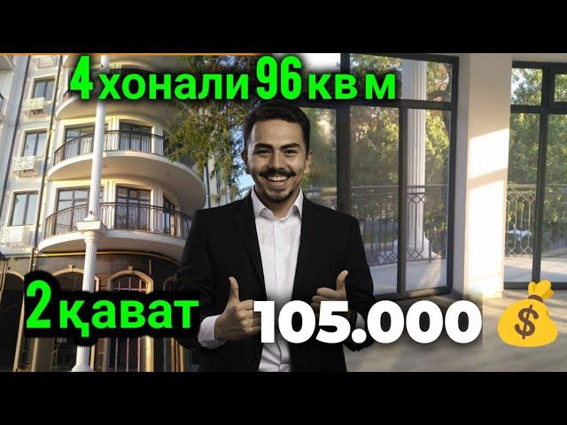 Срочно сотиладиТошкентда 4 хонали 2 қаватда 96 кв м Яшнобод кадышева/ғиштли новостройка/105.000 $