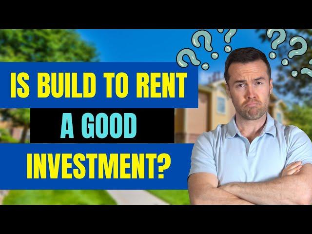 Is Build to Rent a Good Investment? (A 10%-20% PREMIUM!?!)