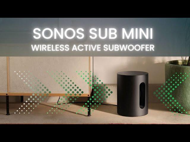 Sonos Sub Mini Wireless Active Subwoofer - Quick Look | Ooberpad