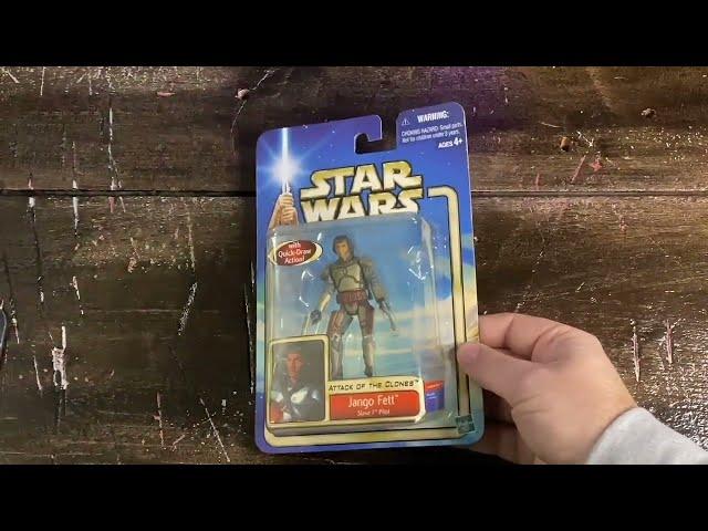 Star Wars | 2002 Attack of the Clones | Jango Fett Slave 1 Pilot Figure