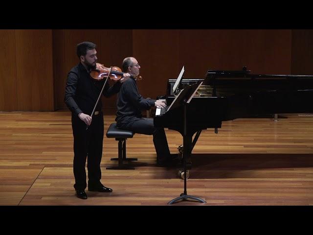 Hindemith - Violin sonata op. 11 nº 1. Roman Kholmatov & Vadim Gladkov
