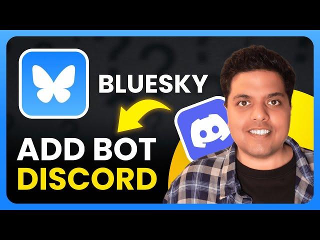 How To Add BlueSky Social Bot on Discord (2024) | Full Guide