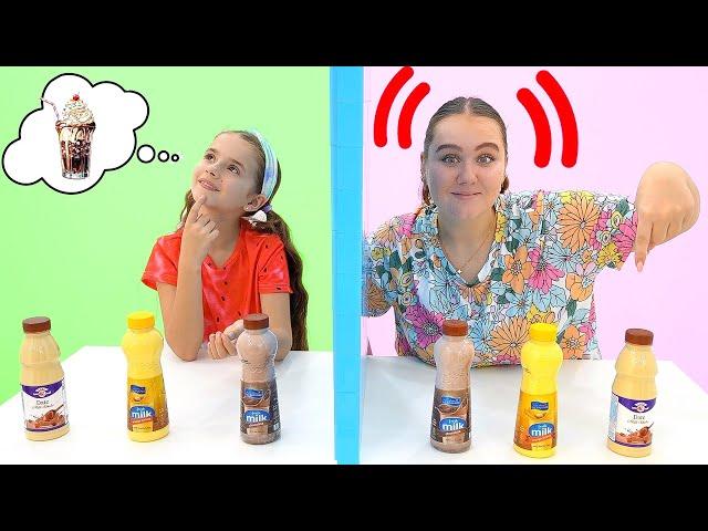 Twin Telepathy MILKSHAKE Challenge Ruby vs Bonnie