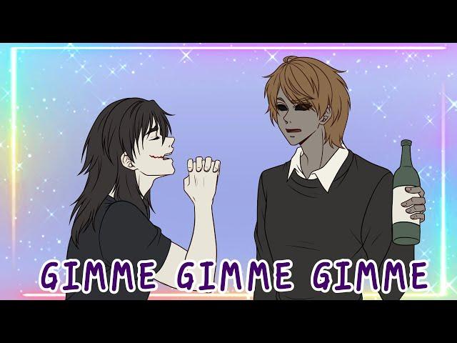 Gimme gimme gimme // Jeff the killer & Eyeless Jack // Creepypasta // animation meme [lazy sh*tpost]