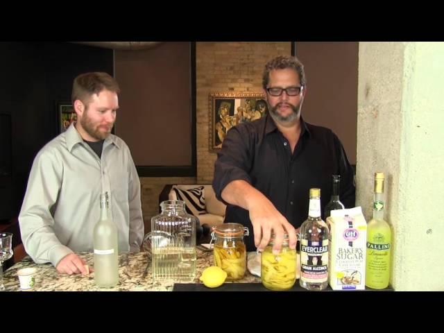 How to make Limoncello from the Cocktail Dudes