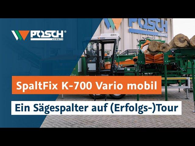 OUT NOW: Der neue SpaltFix K-700 Vario mobil by POSCH