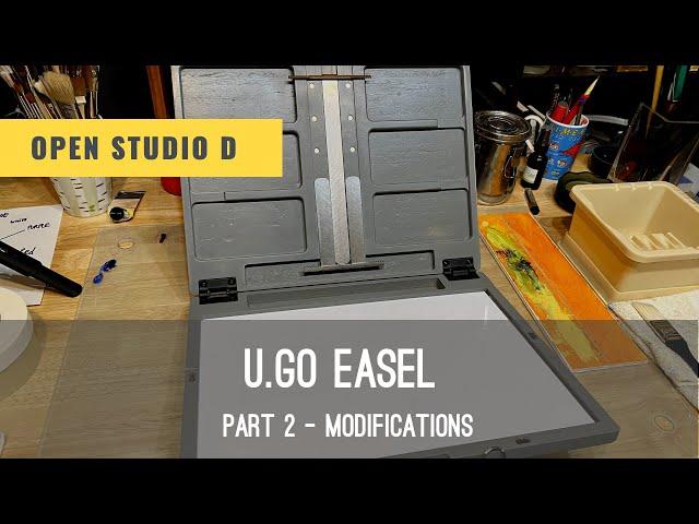 u.Go easel review. Part two - modifications. Learn oil painting with Vlad Duchev