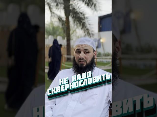 Аллах не любит когда люди сквернословят. Али Абу Иса #ислам #коран