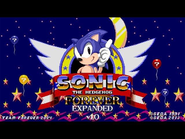 Sonic Forever Expanded (v1.0 & 1.1 - Final Release)  Third Look Gameplay (1080p/60fps)