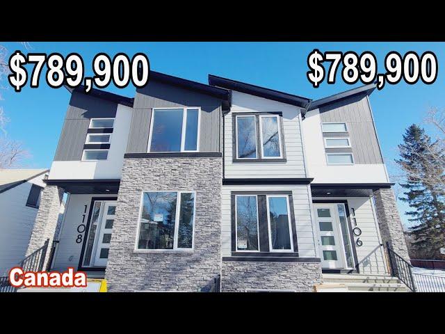 New Construction Calgary Inner City Semi-Detached Homes | Calgary House Tours