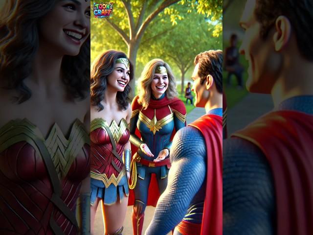 Superman kiska Boyfriend Banega?#trending #marvel #ytshorts #avengers #superman #scarletwitch #viral