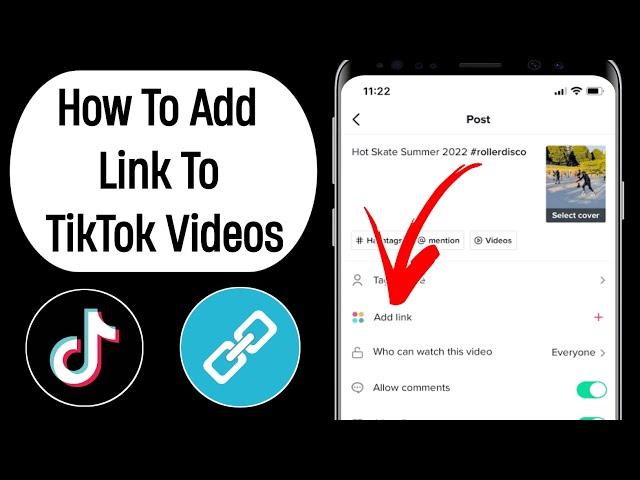 How To Add Link To TikTok Videos (2024)